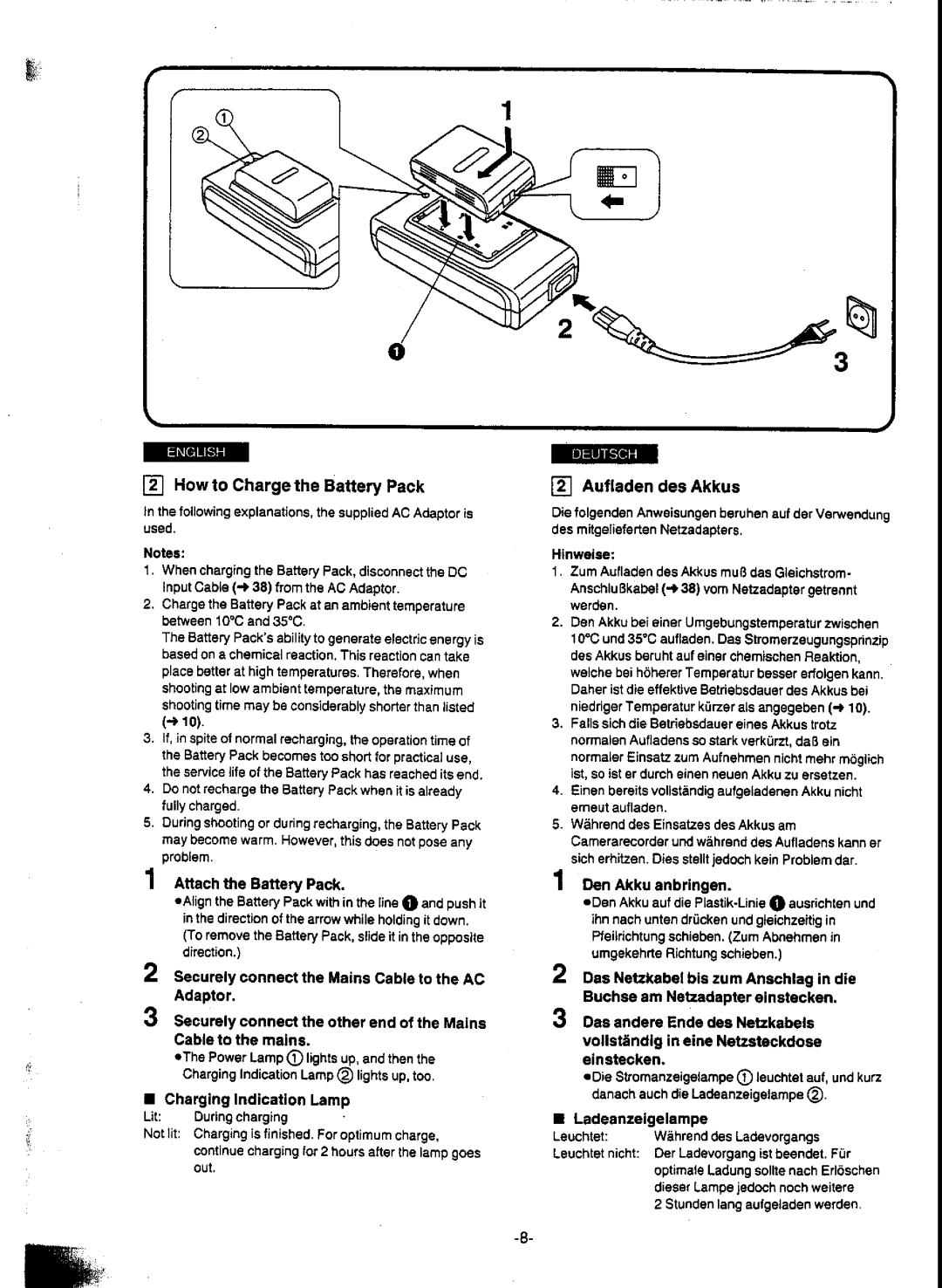 Panasonic NV-A1E manual 