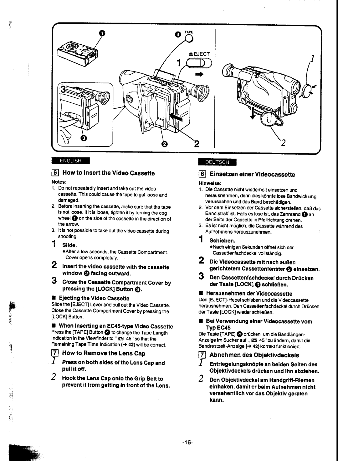 Panasonic NV-A1E manual 