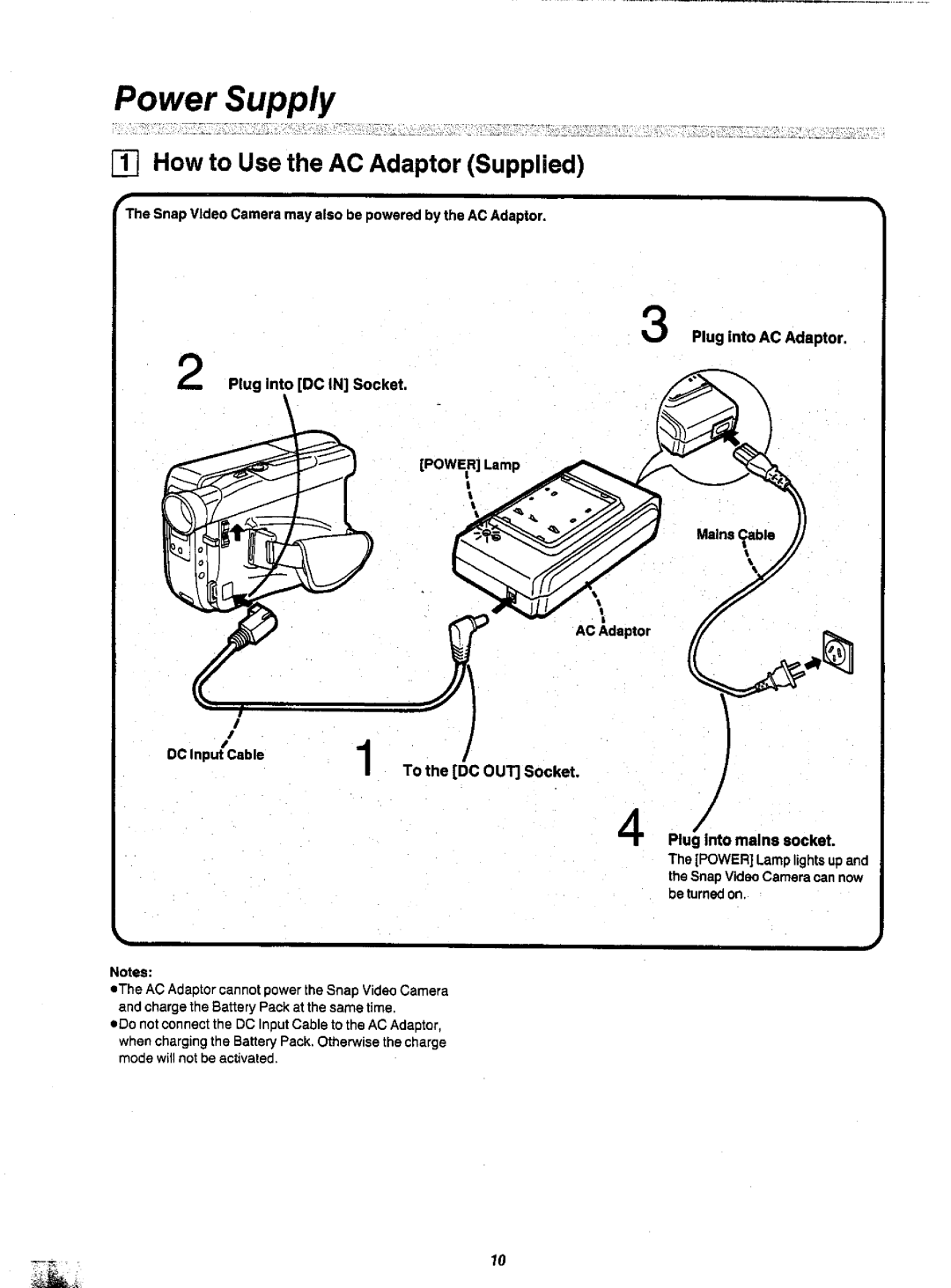 Panasonic NV-CS1A manual 