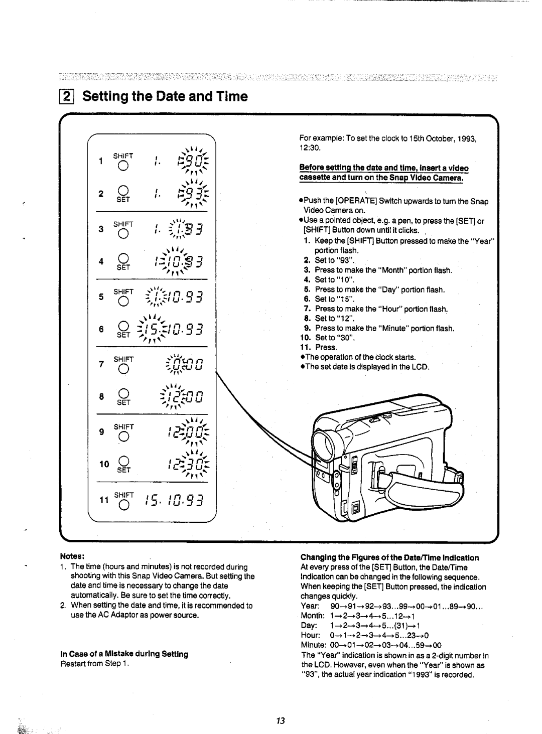 Panasonic NV-CS1A manual 