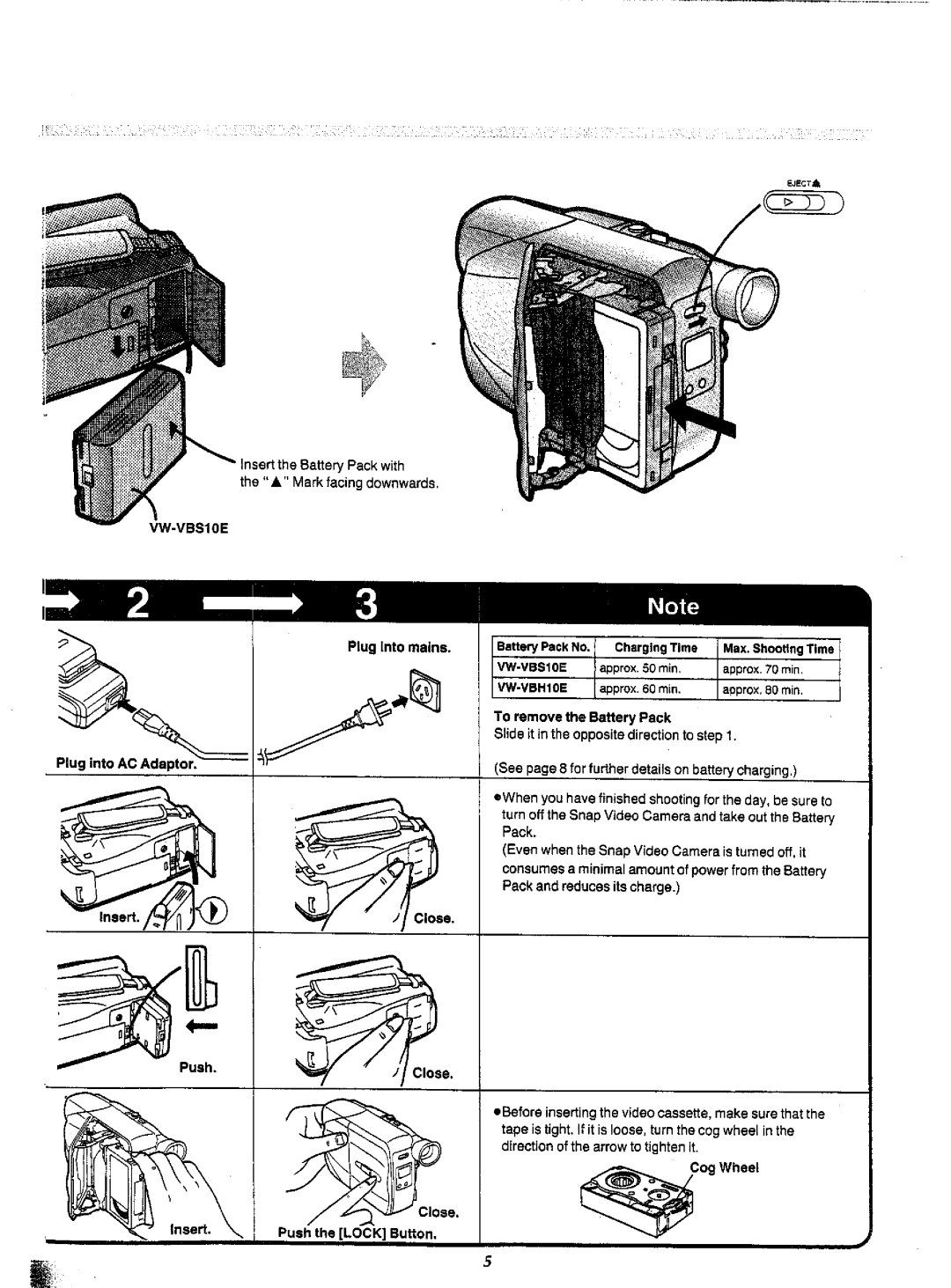 Panasonic NV-CS1A manual 