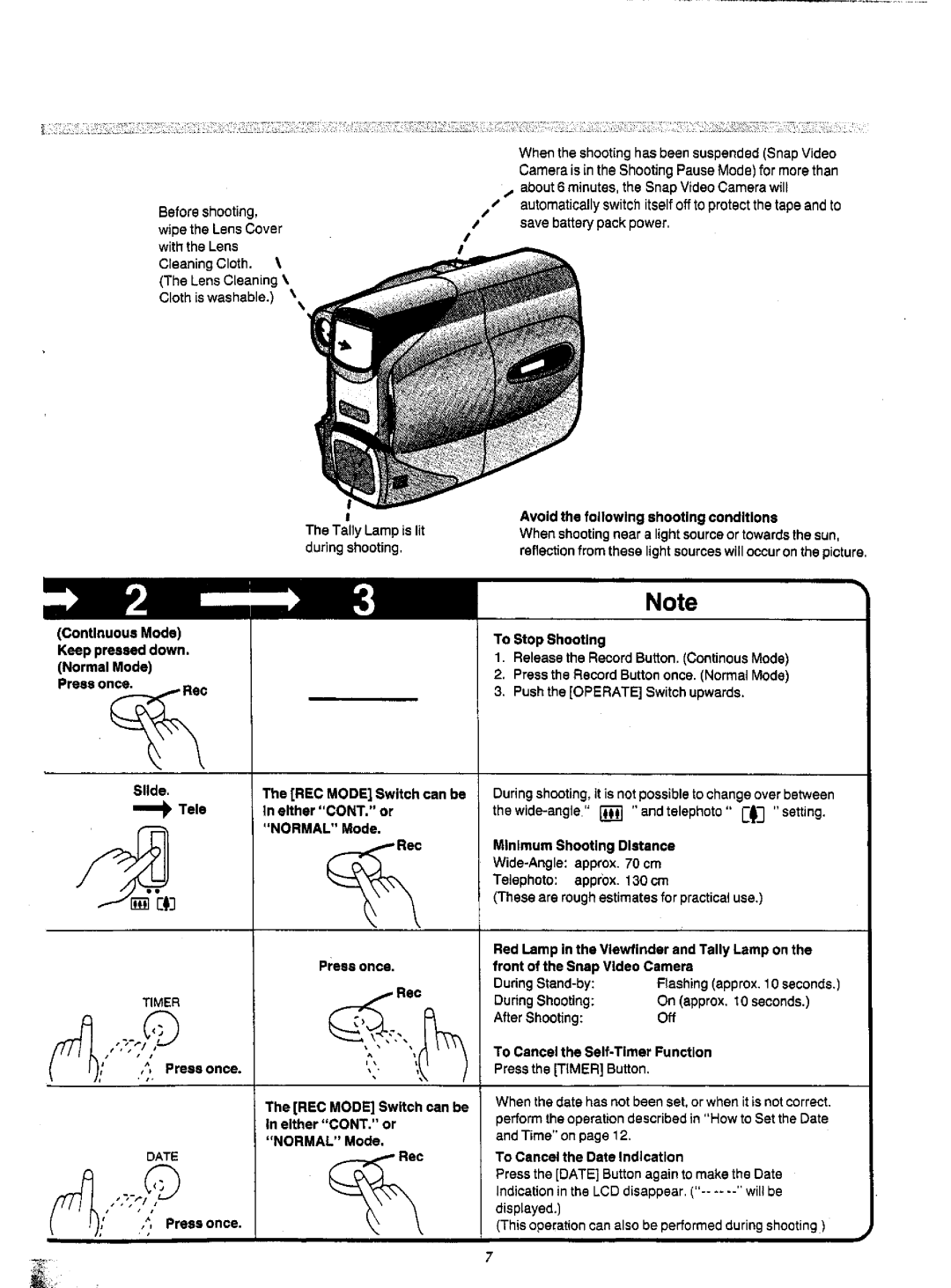 Panasonic NV-CS1A manual 