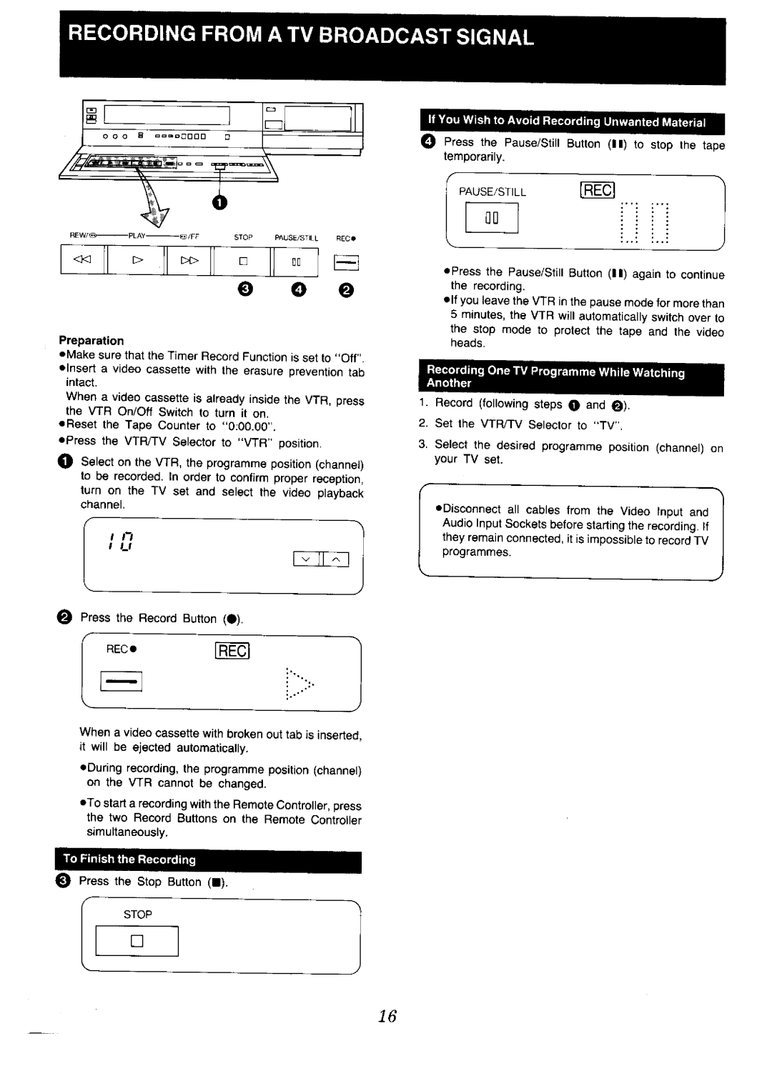 Panasonic NV-D48 Series manual 