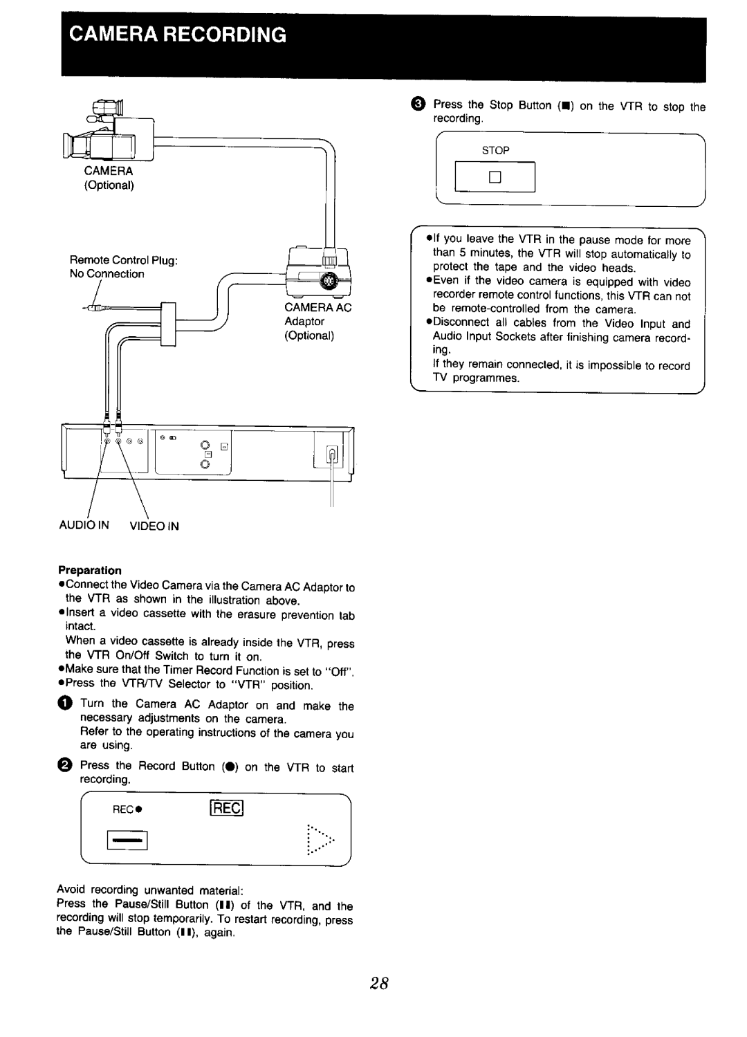 Panasonic NV-D48 Series manual 