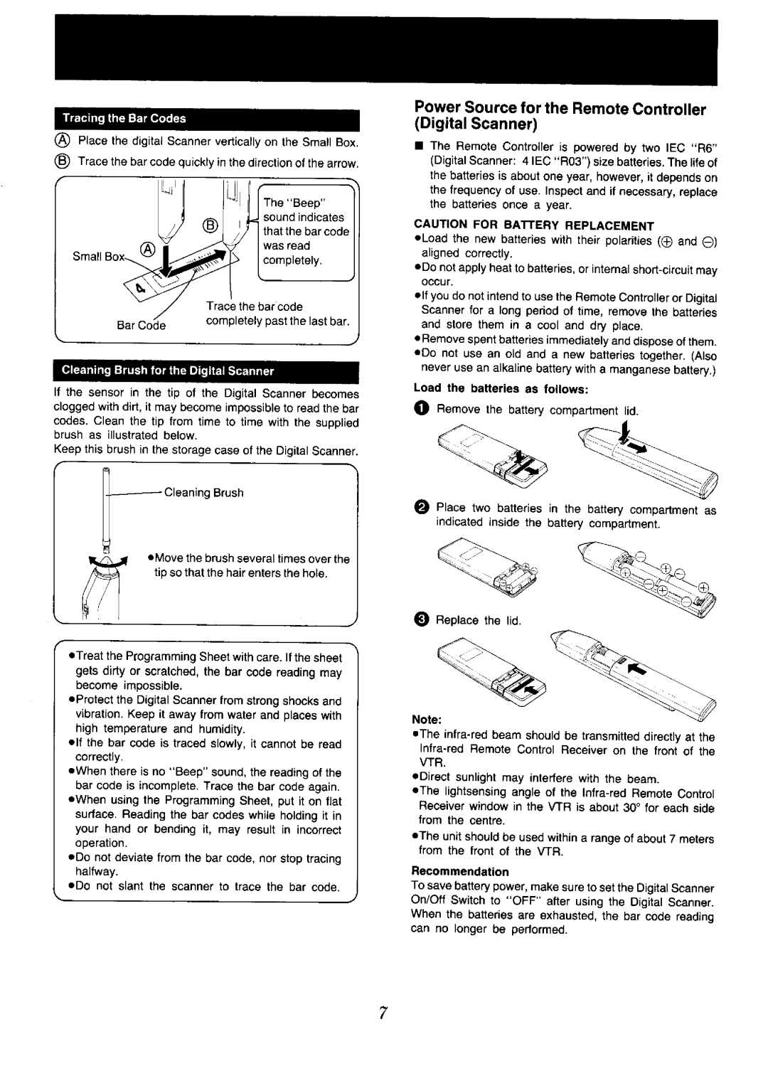 Panasonic NV-D48 Series manual 