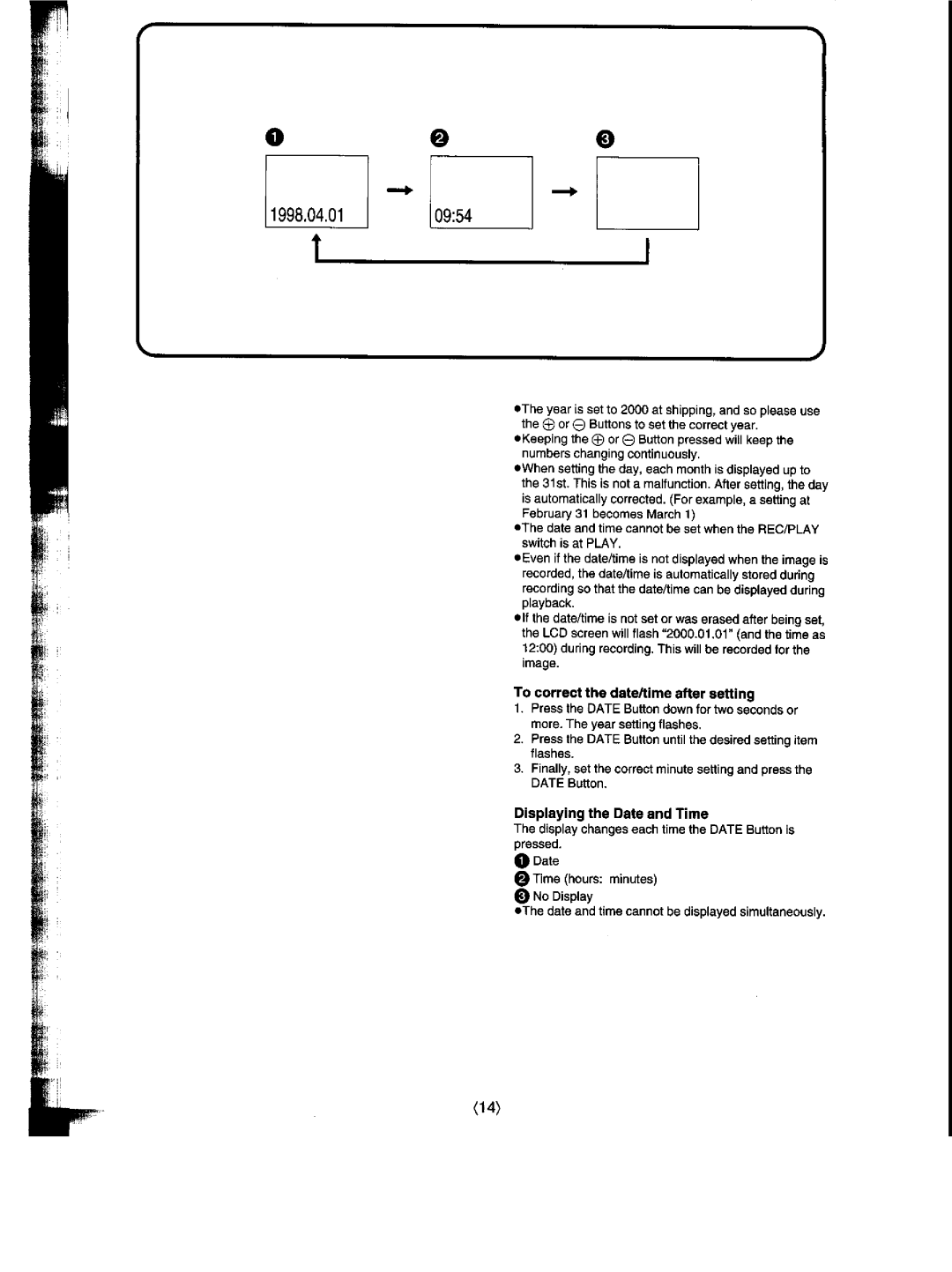 Panasonic NV-DCF1A manual 