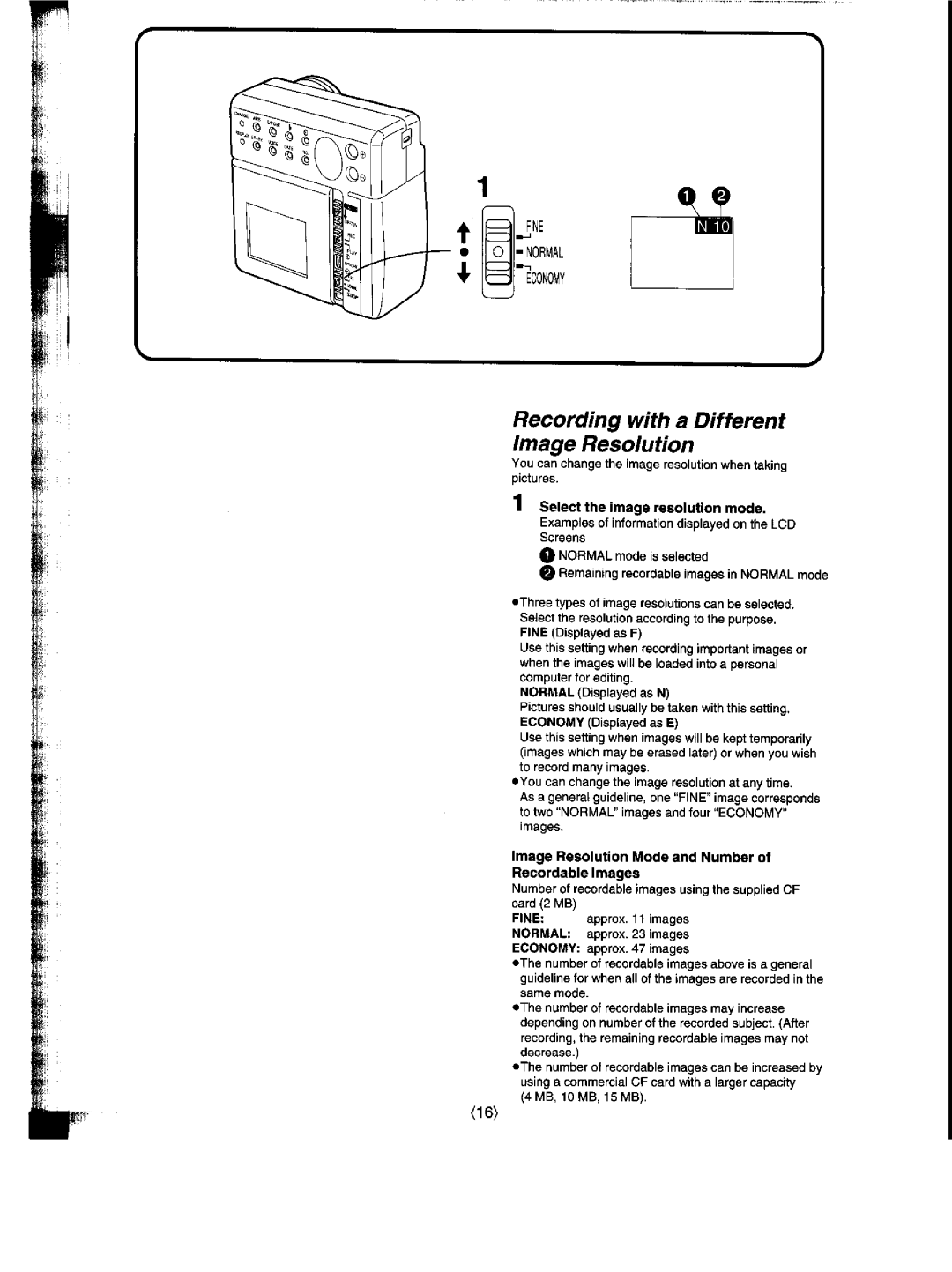 Panasonic NV-DCF1A manual 