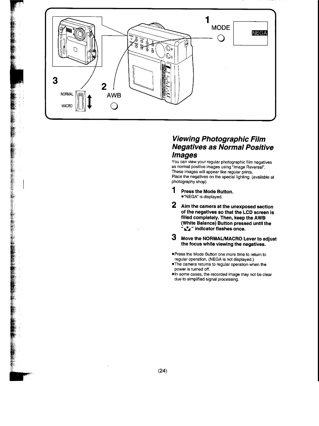 Panasonic NV-DCF1A manual 