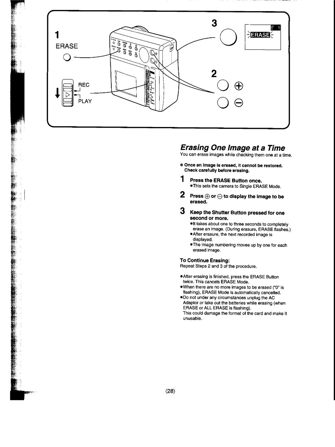 Panasonic NV-DCF1A manual 