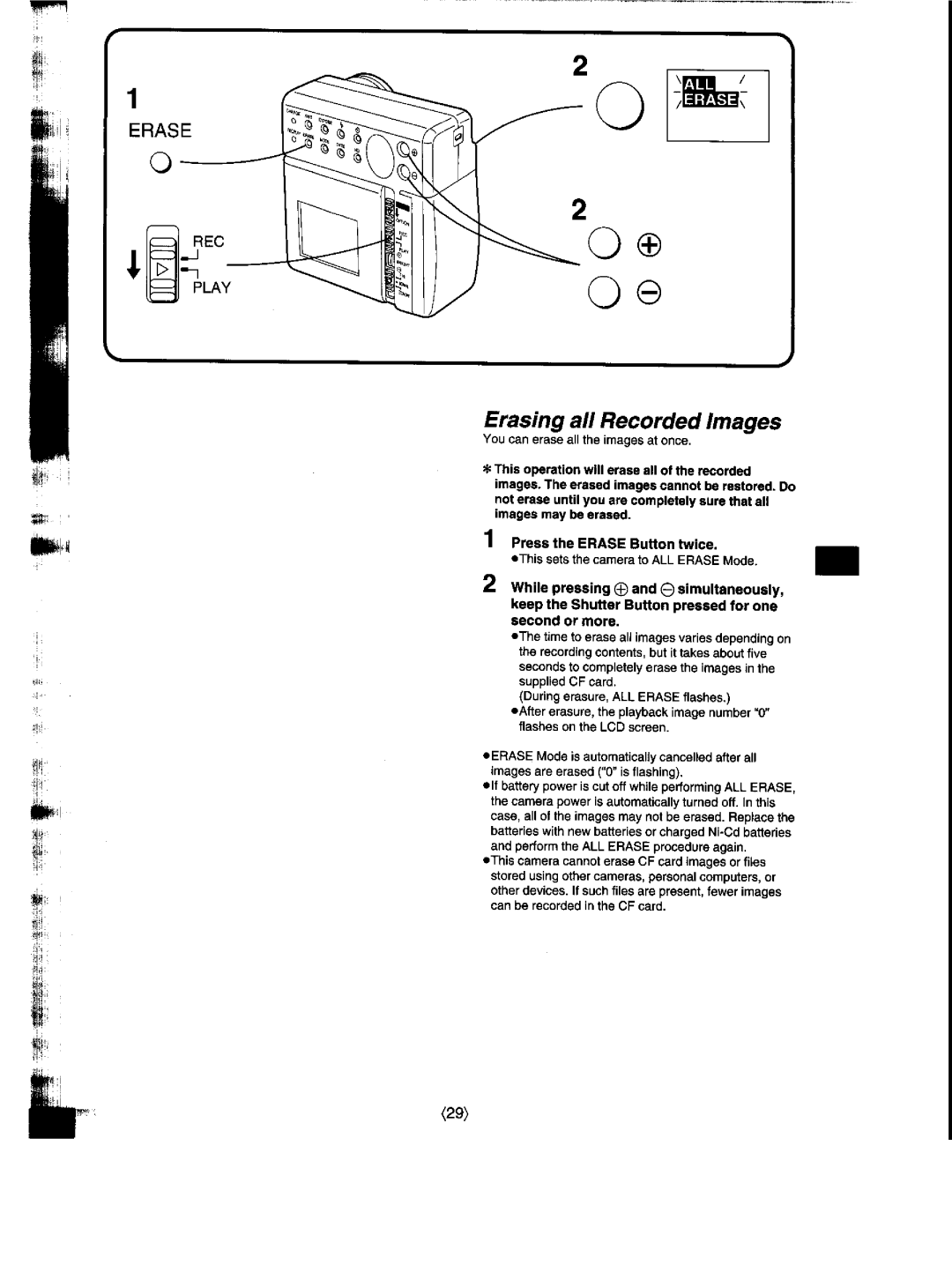 Panasonic NV-DCF1A manual 