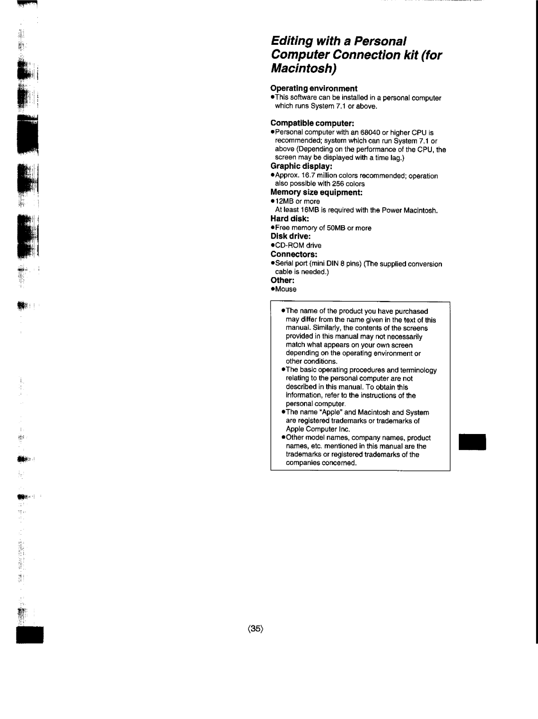 Panasonic NV-DCF1A manual 