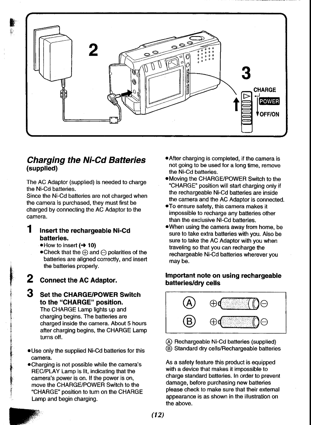 Panasonic NV-DCF3 Series manual 