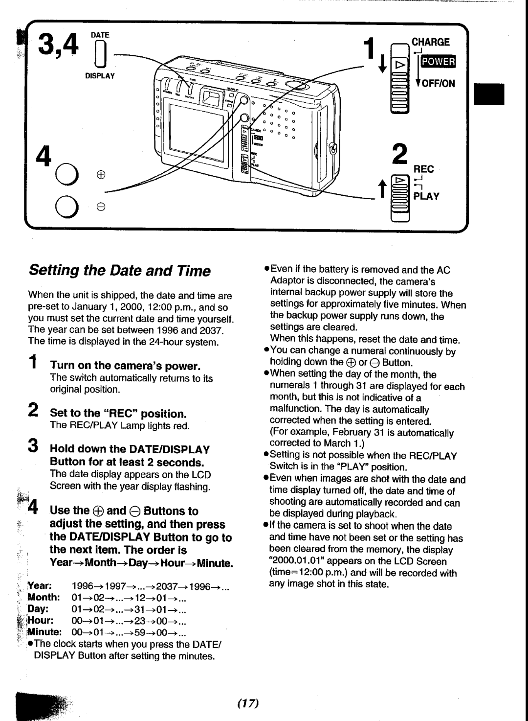 Panasonic NV-DCF3 Series manual 