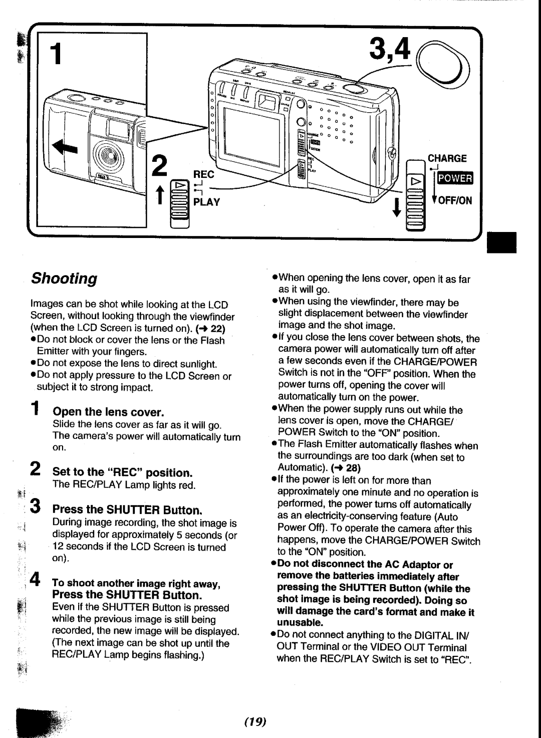 Panasonic NV-DCF3 Series manual 