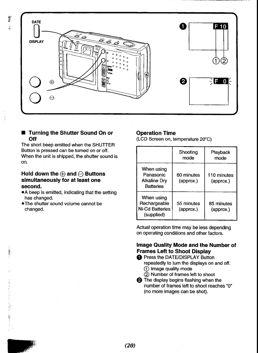 Panasonic NV-DCF3 Series manual 