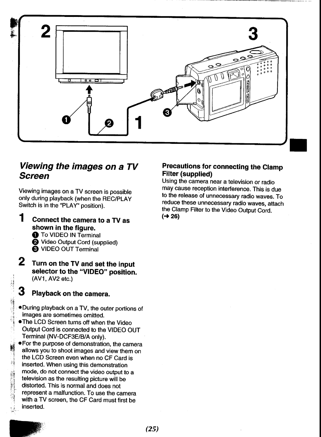 Panasonic NV-DCF3 Series manual 