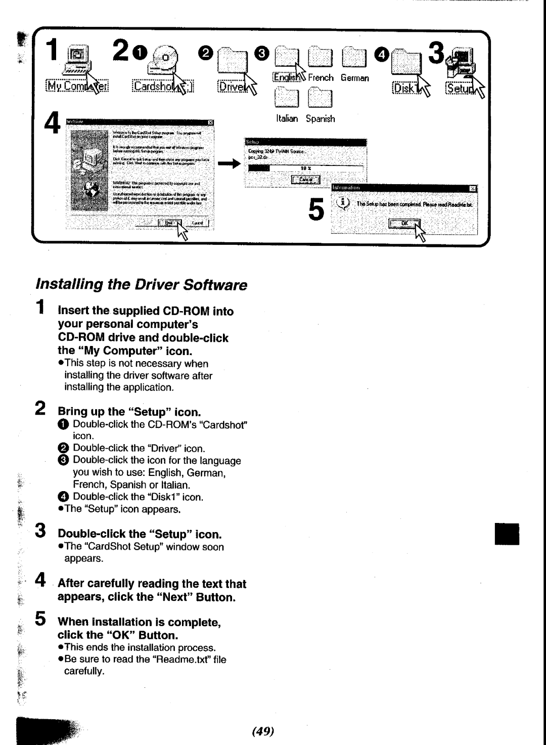 Panasonic NV-DCF3 Series manual 