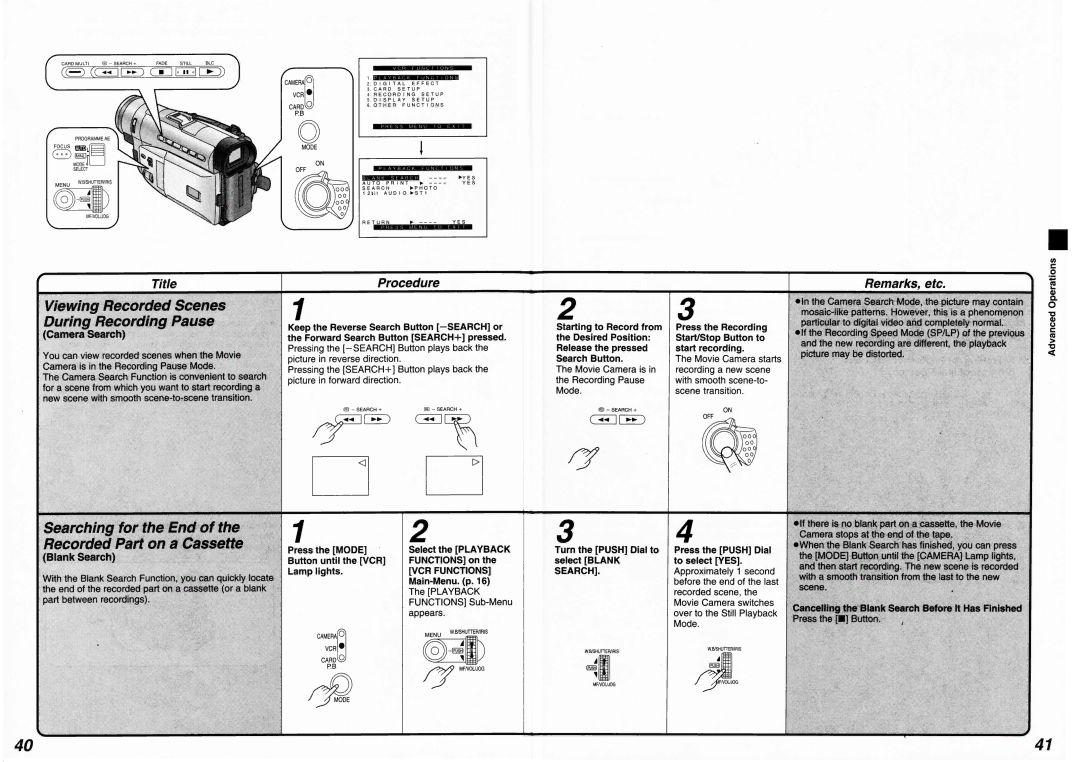 Panasonic NV-DS15 operating instructions 