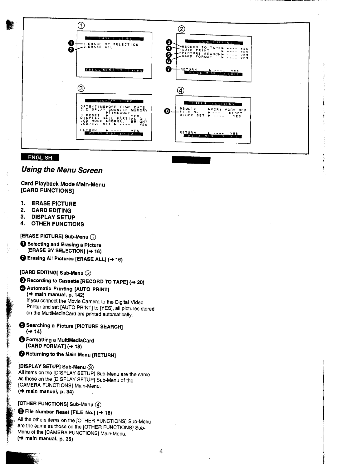 Panasonic NV-DS15A, NV-DS15ENC, NV-DS25A, NV-DS25EN manual 