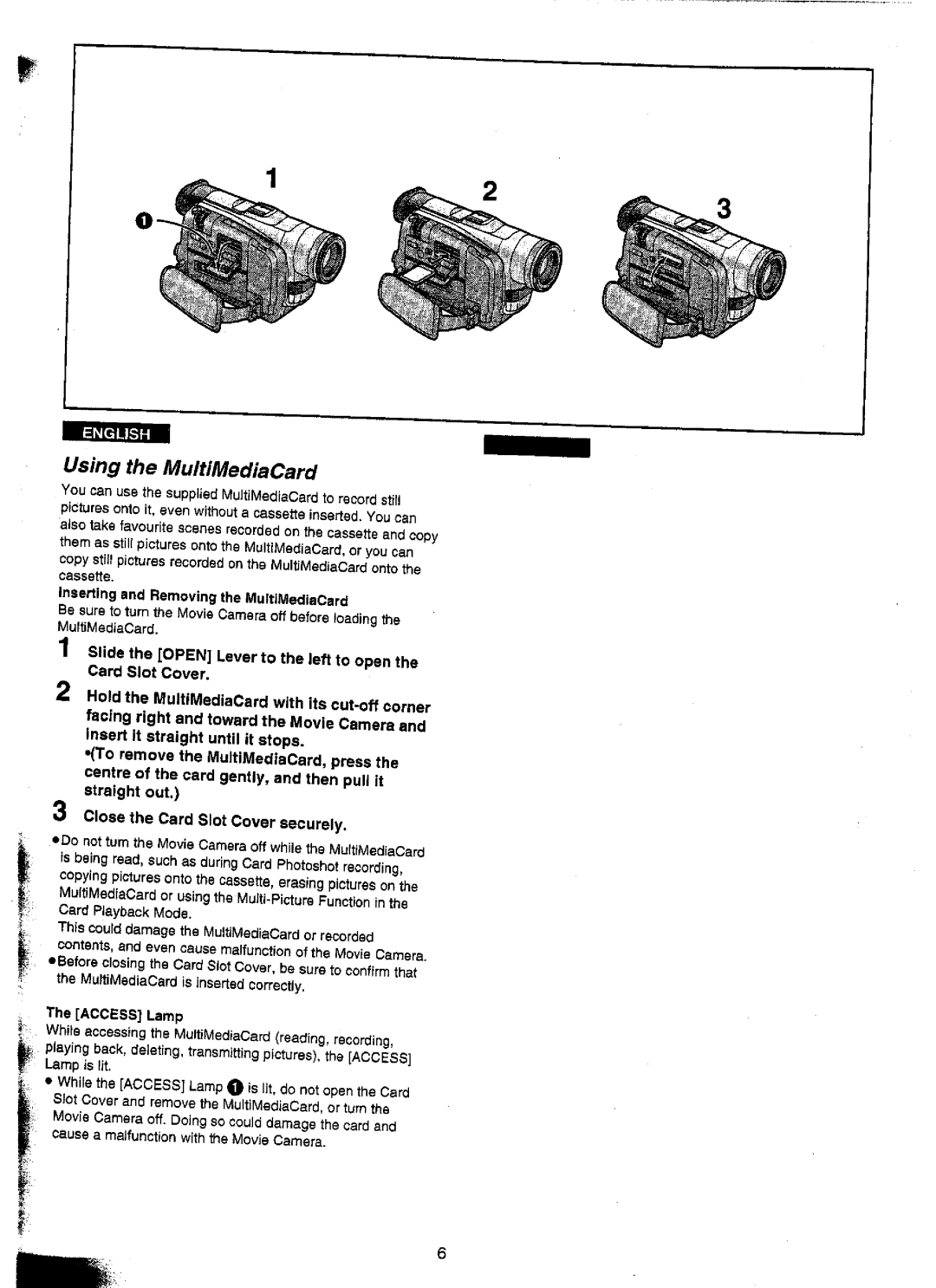 Panasonic NV-DS25EN, NV-DS15A, NV-DS15ENC, NV-DS25A manual 