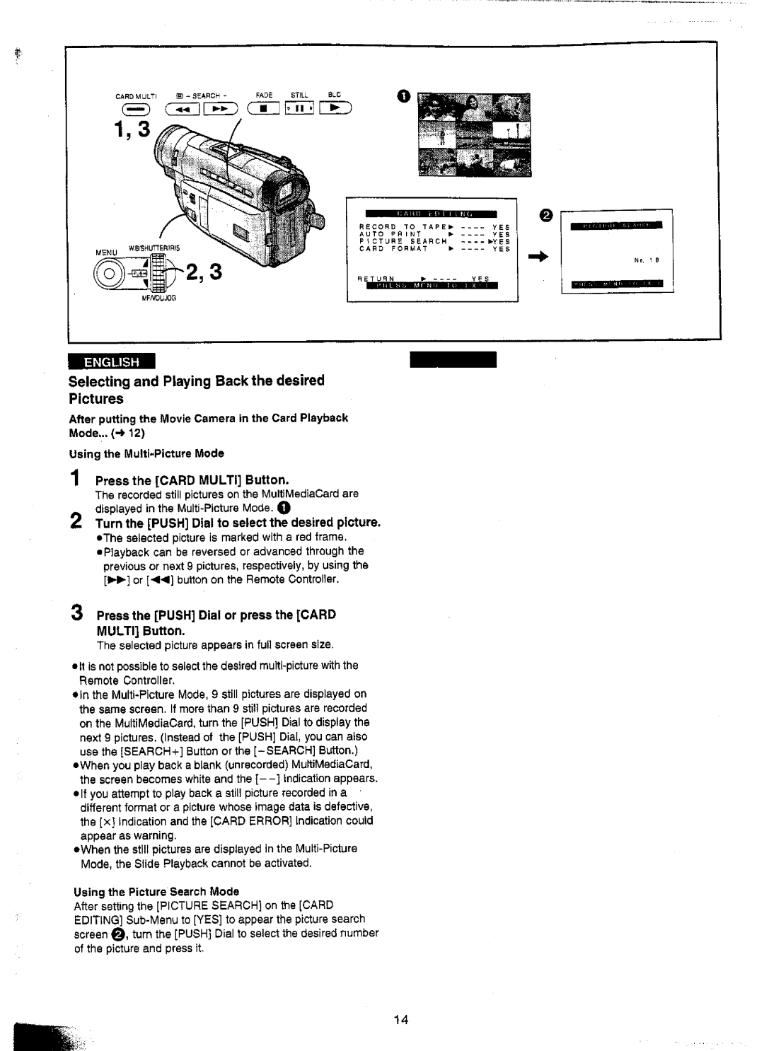 Panasonic NV-DS15A, NV-DS15ENC, NV-DS25A, NV-DS25EN manual 