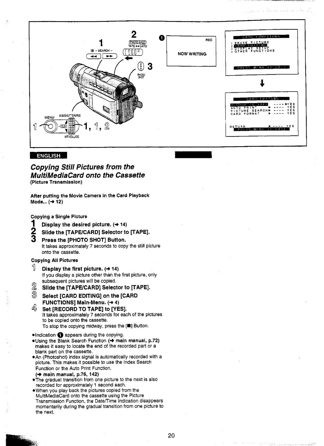 Panasonic NV-DS15ENC, NV-DS15A, NV-DS25A, NV-DS25EN manual 