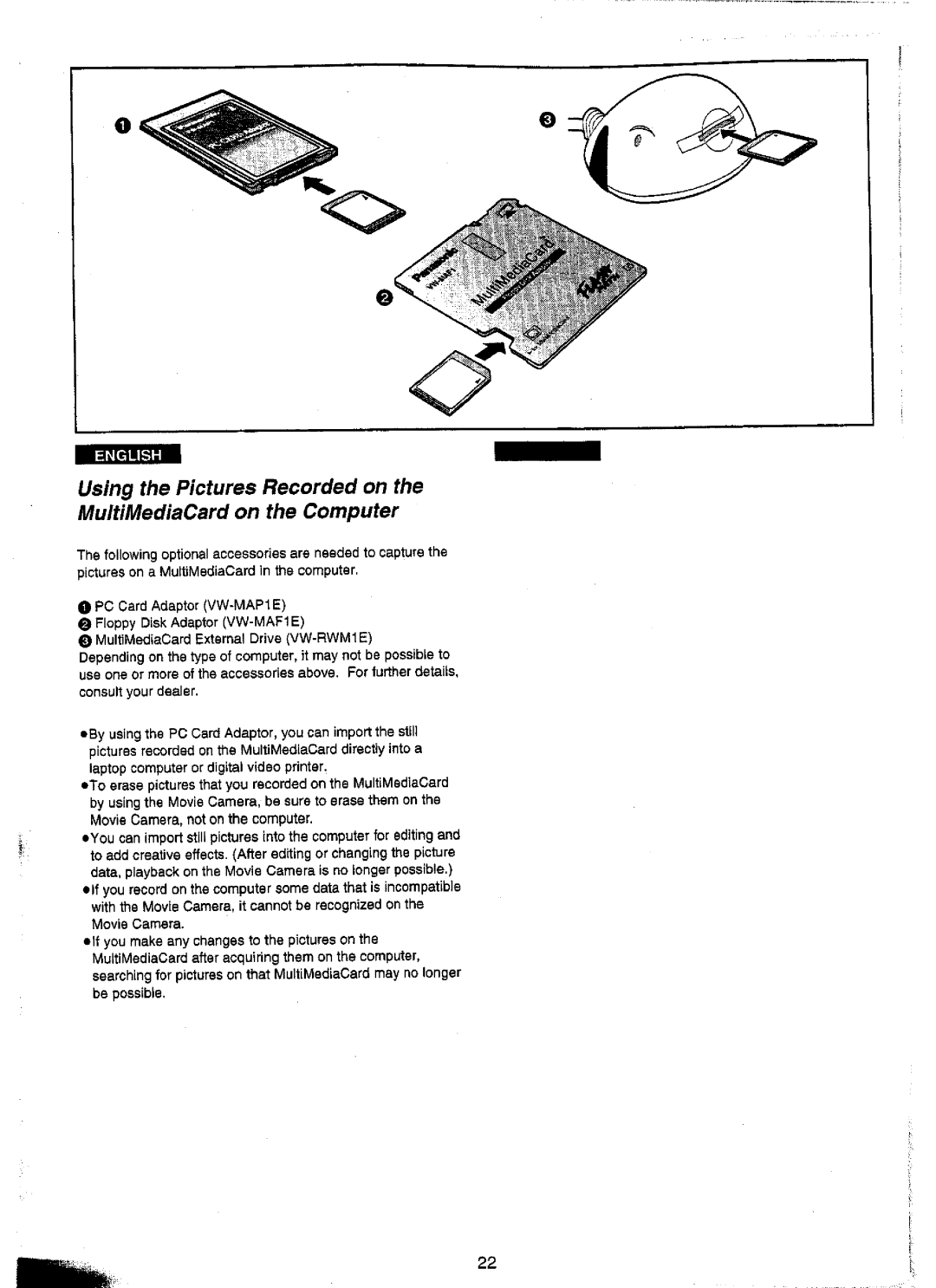 Panasonic NV-DS25A, NV-DS15A, NV-DS15ENC, NV-DS25EN manual 