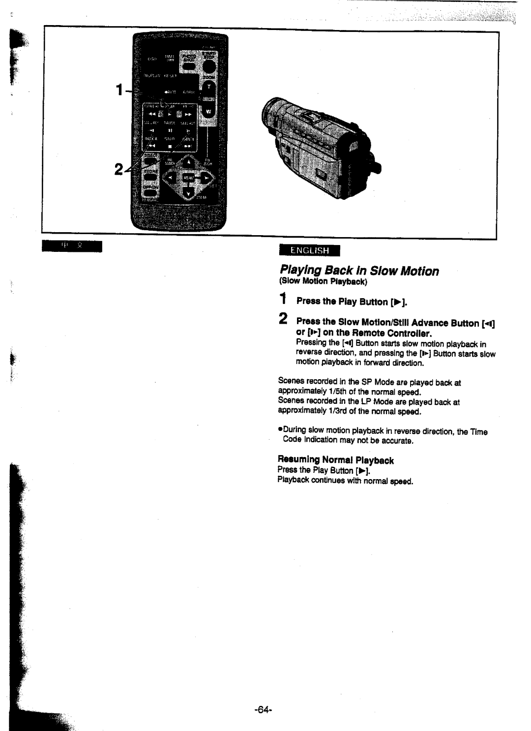 Panasonic NV-DS25A, NV-DS15A, NV-DS15ENC, NV-DS25EN manual 