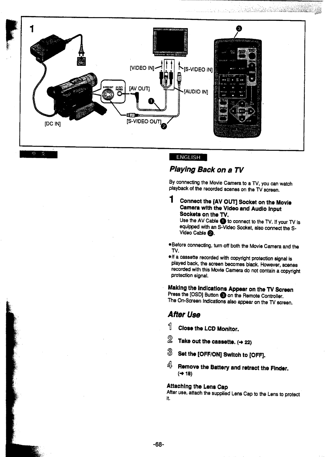 Panasonic NV-DS25EN, NV-DS15A, NV-DS15ENC, NV-DS25A manual 