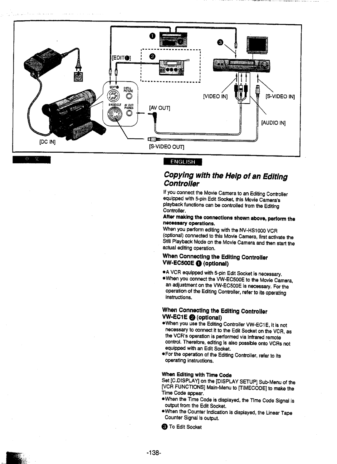 Panasonic NV-DS25EN, NV-DS15A, NV-DS15ENC, NV-DS25A manual 