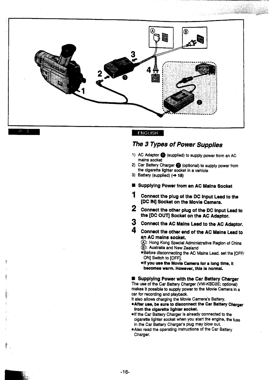 Panasonic NV-DS15A, NV-DS15ENC, NV-DS25A, NV-DS25EN manual 