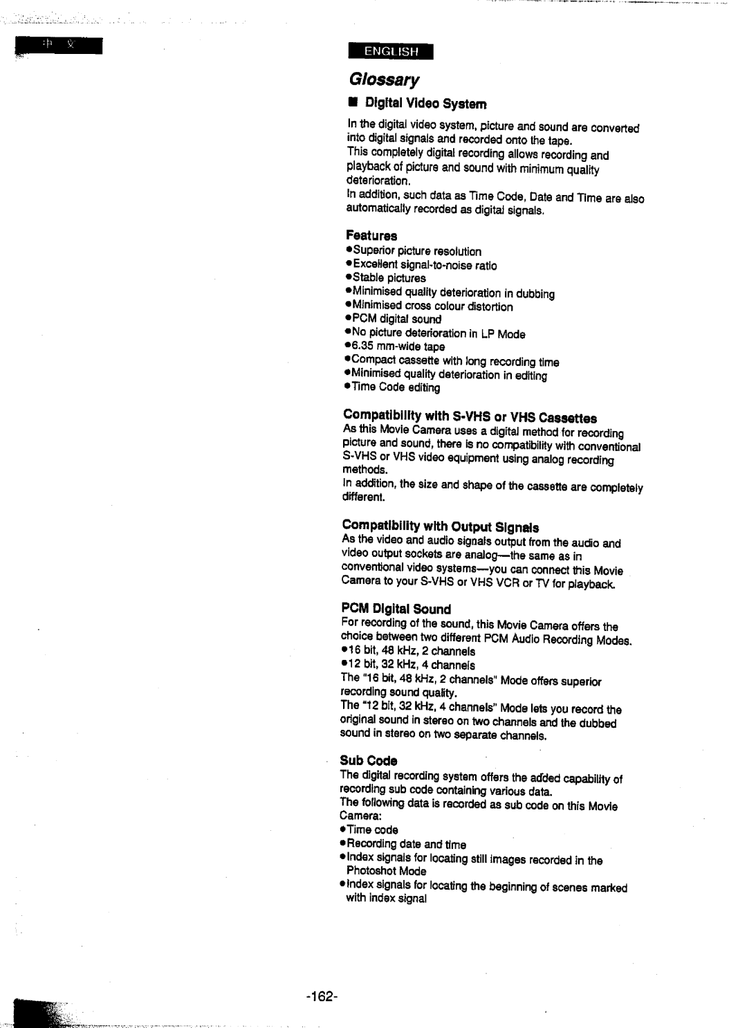 Panasonic NV-DS15ENC, NV-DS15A, NV-DS25A, NV-DS25EN manual 