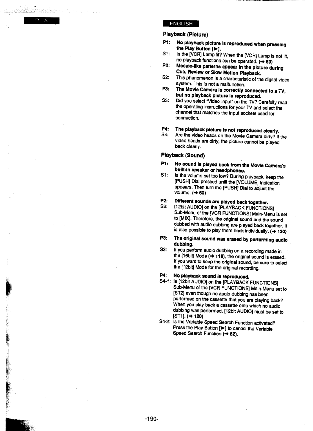 Panasonic NV-DS15A, NV-DS15ENC, NV-DS25A, NV-DS25EN manual 