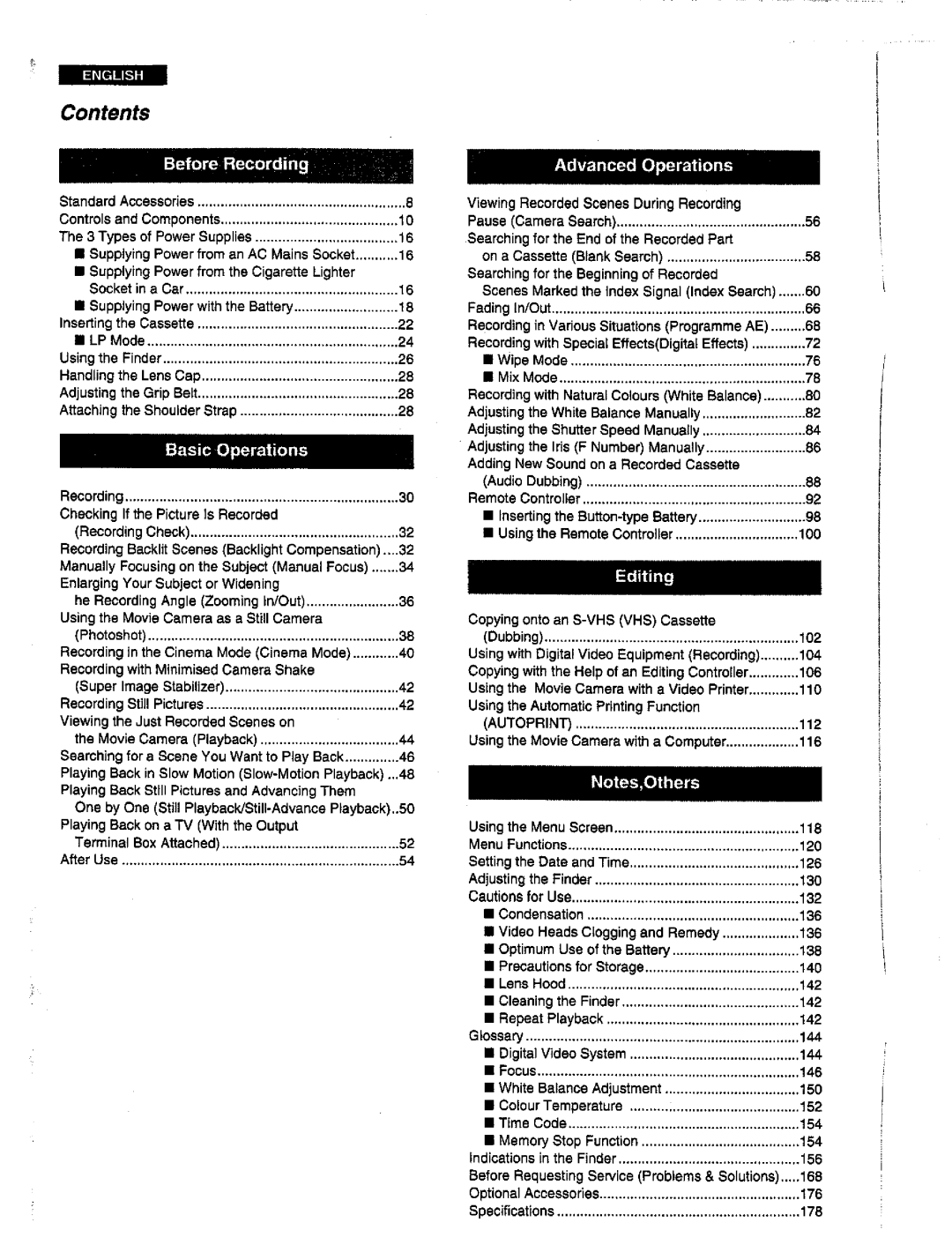 Panasonic NV-DS1EN manual 