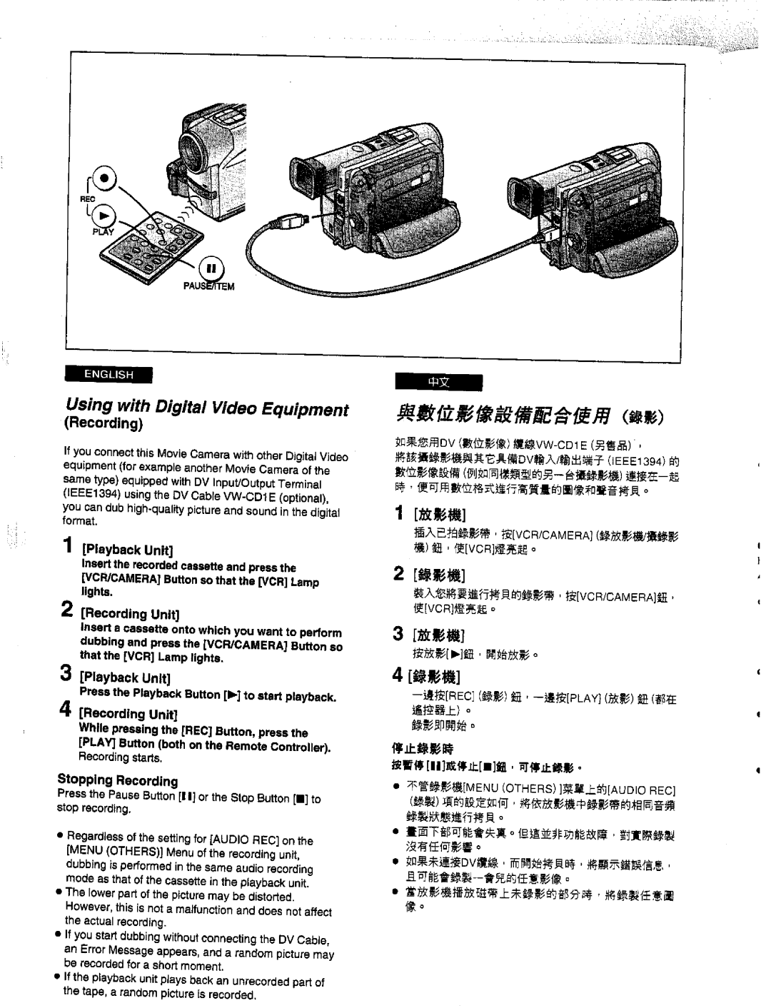 Panasonic NV-DS1EN manual 