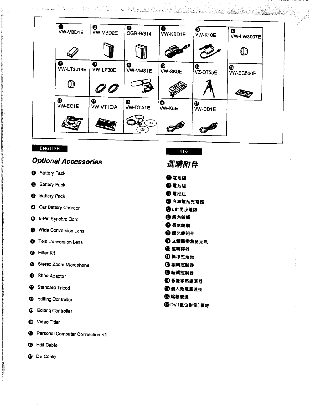 Panasonic NV-DS1EN manual 