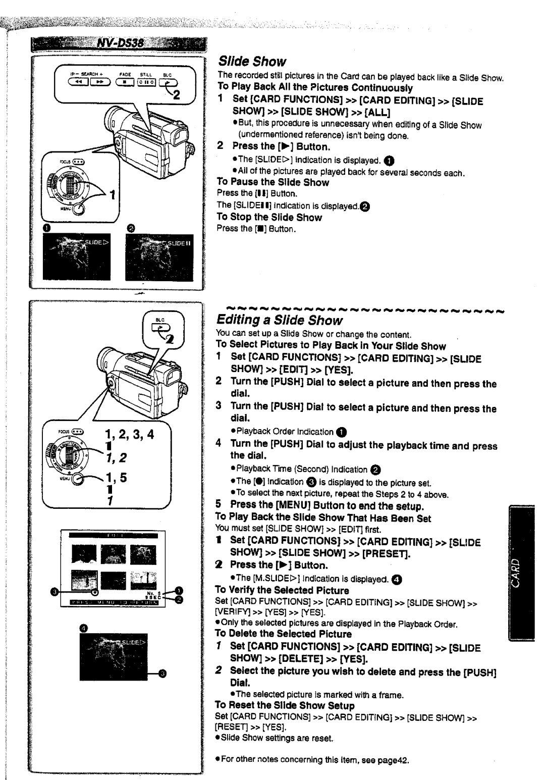 Panasonic NV-DS28A, NV-DS38A manual 