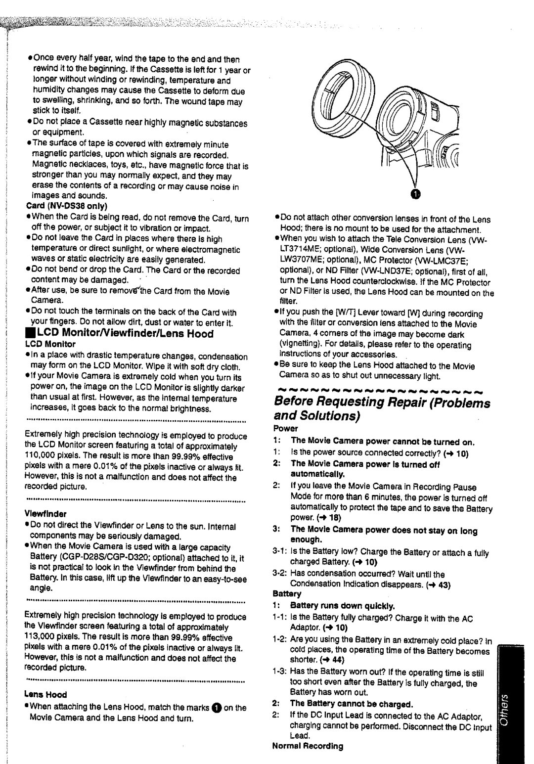 Panasonic NV-DS28A, NV-DS38A manual 