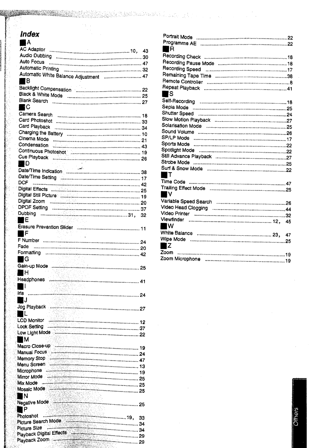 Panasonic NV-DS28A, NV-DS38A manual 