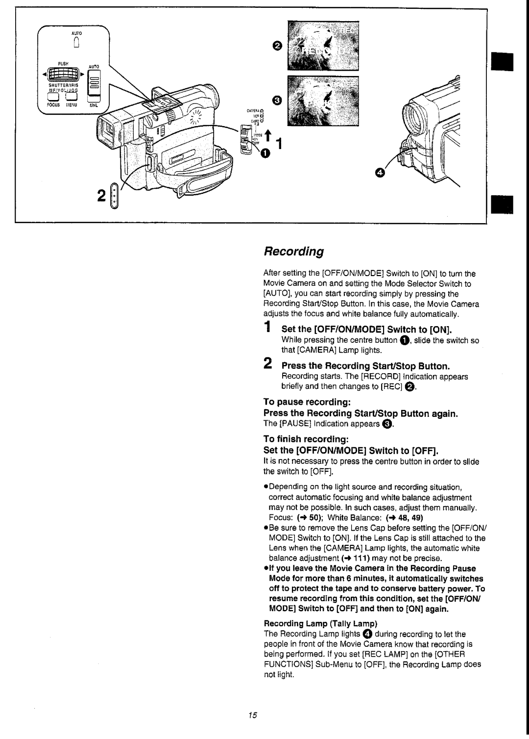 Panasonic NV-DS55A manual 