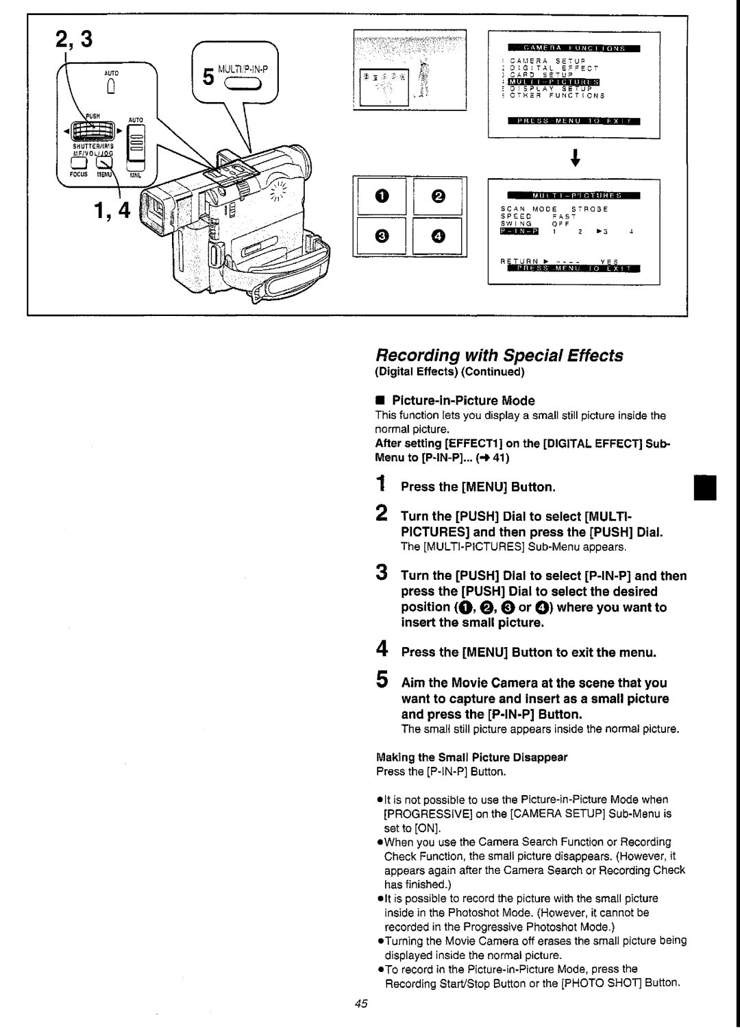 Panasonic NV-DS55A manual 