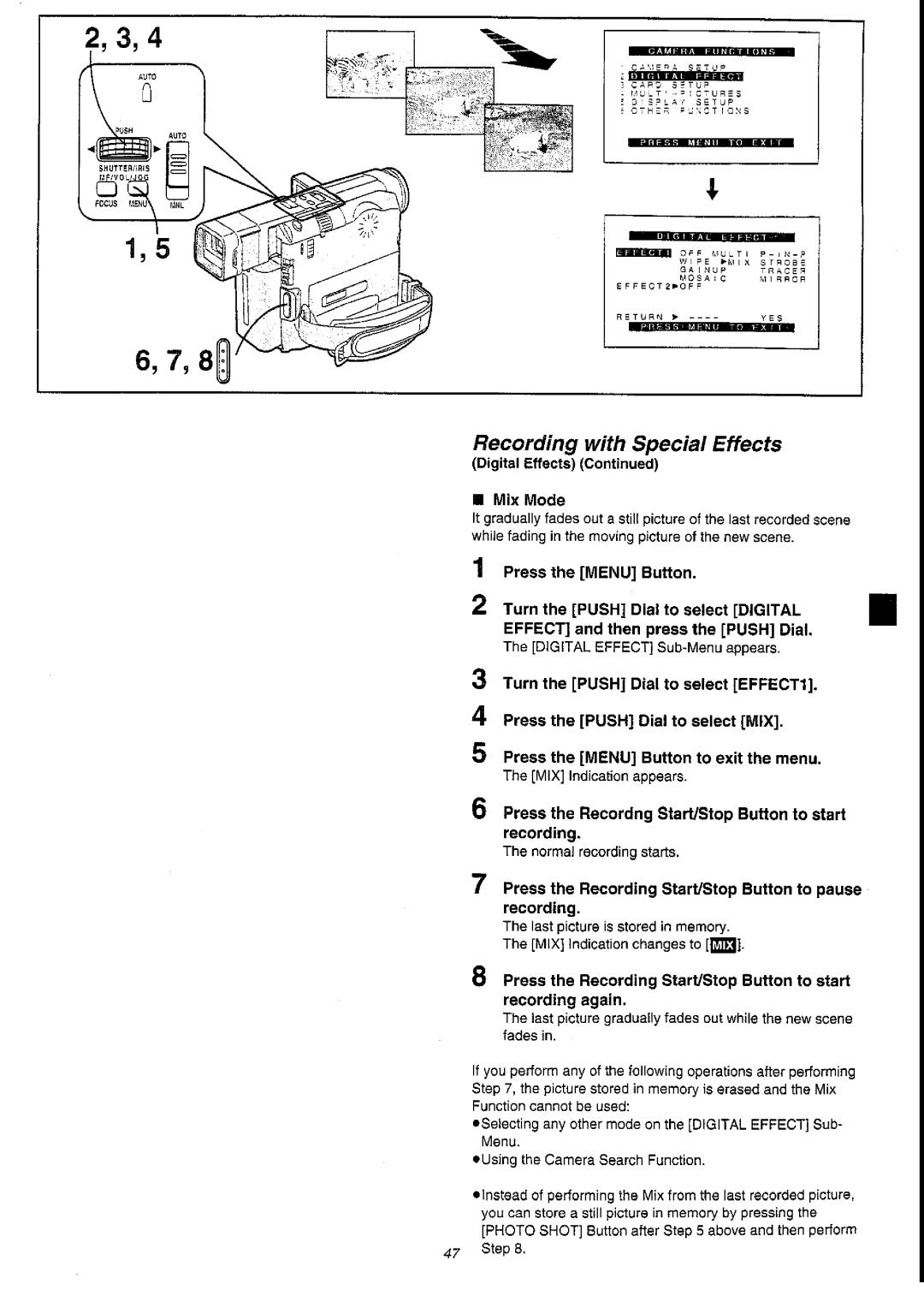 Panasonic NV-DS55A manual 