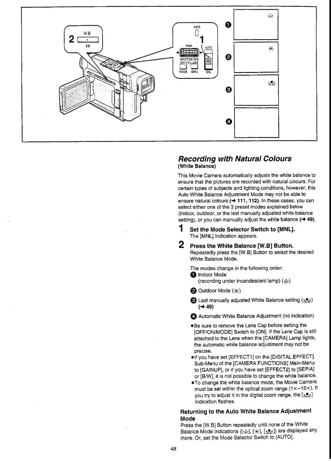 Panasonic NV-DS55A manual 