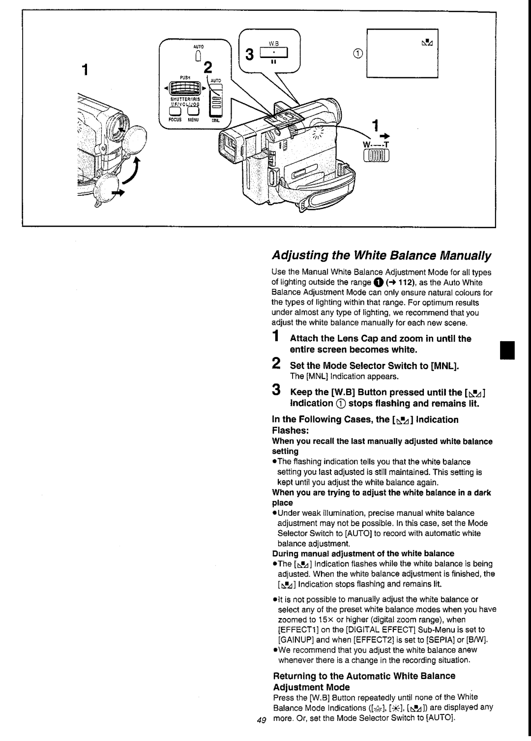 Panasonic NV-DS55A manual 