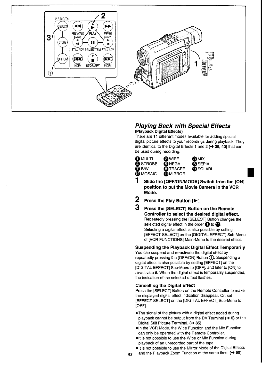 Panasonic NV-DS55A manual 