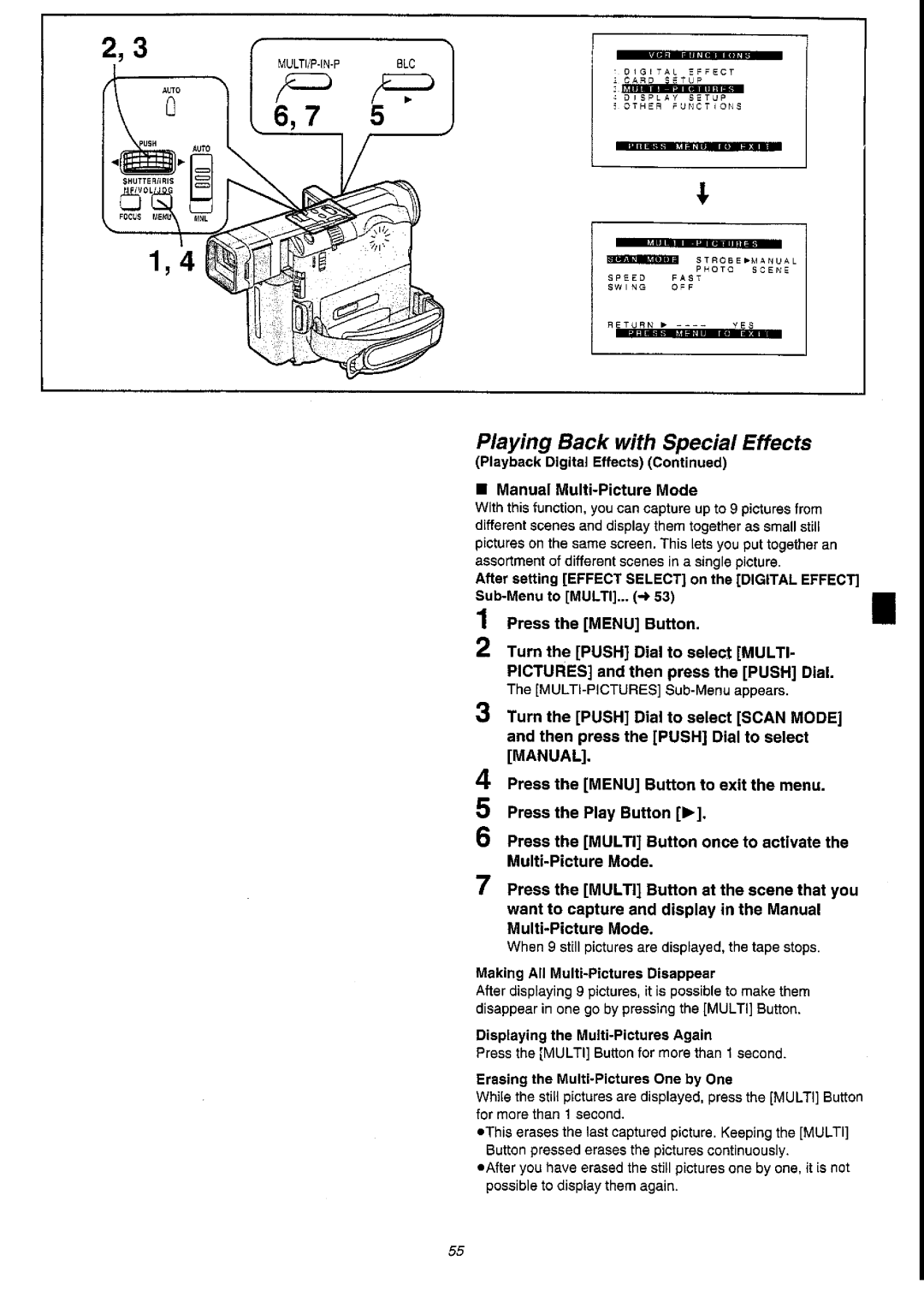 Panasonic NV-DS55A manual 