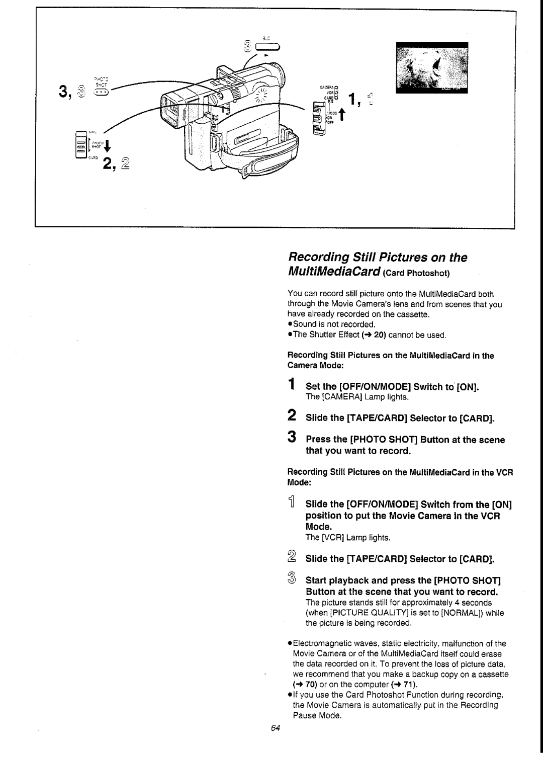 Panasonic NV-DS55A manual 