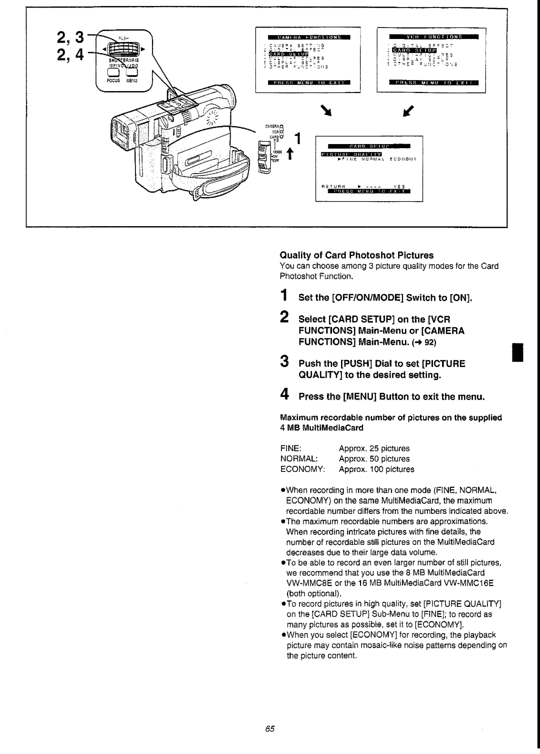 Panasonic NV-DS55A manual 