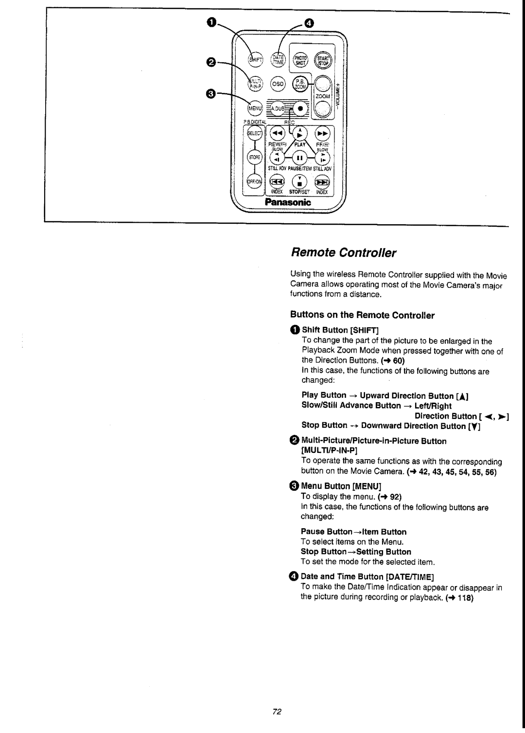 Panasonic NV-DS55A manual 