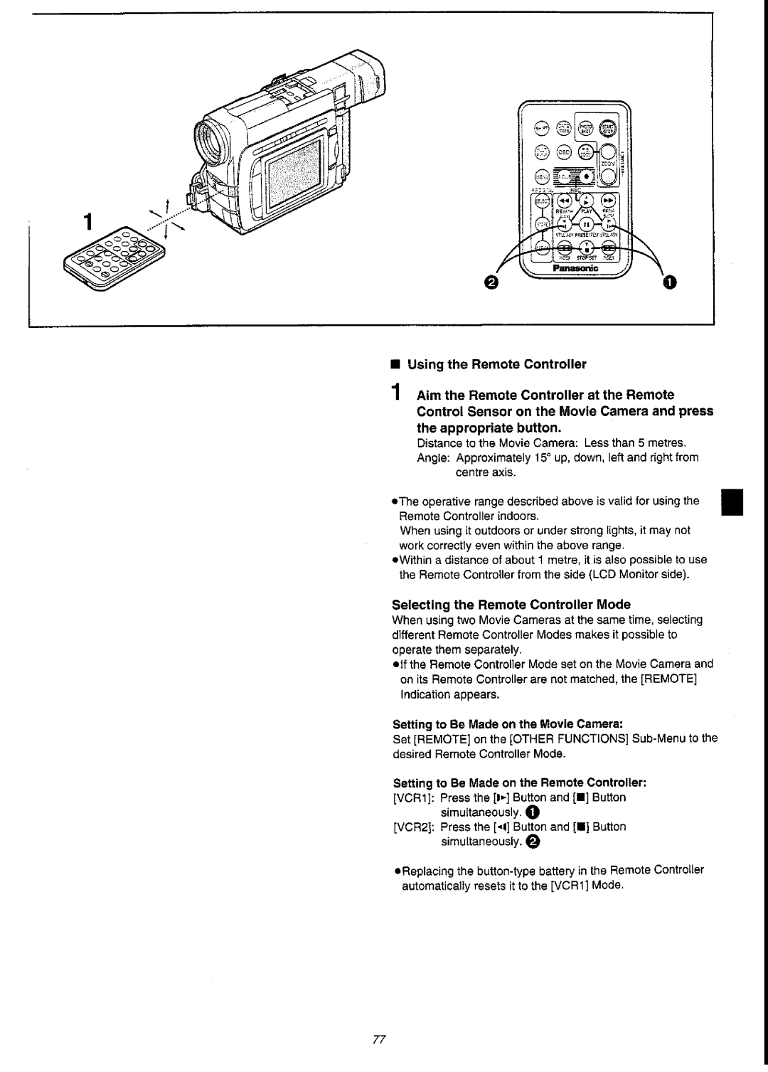 Panasonic NV-DS55A manual 